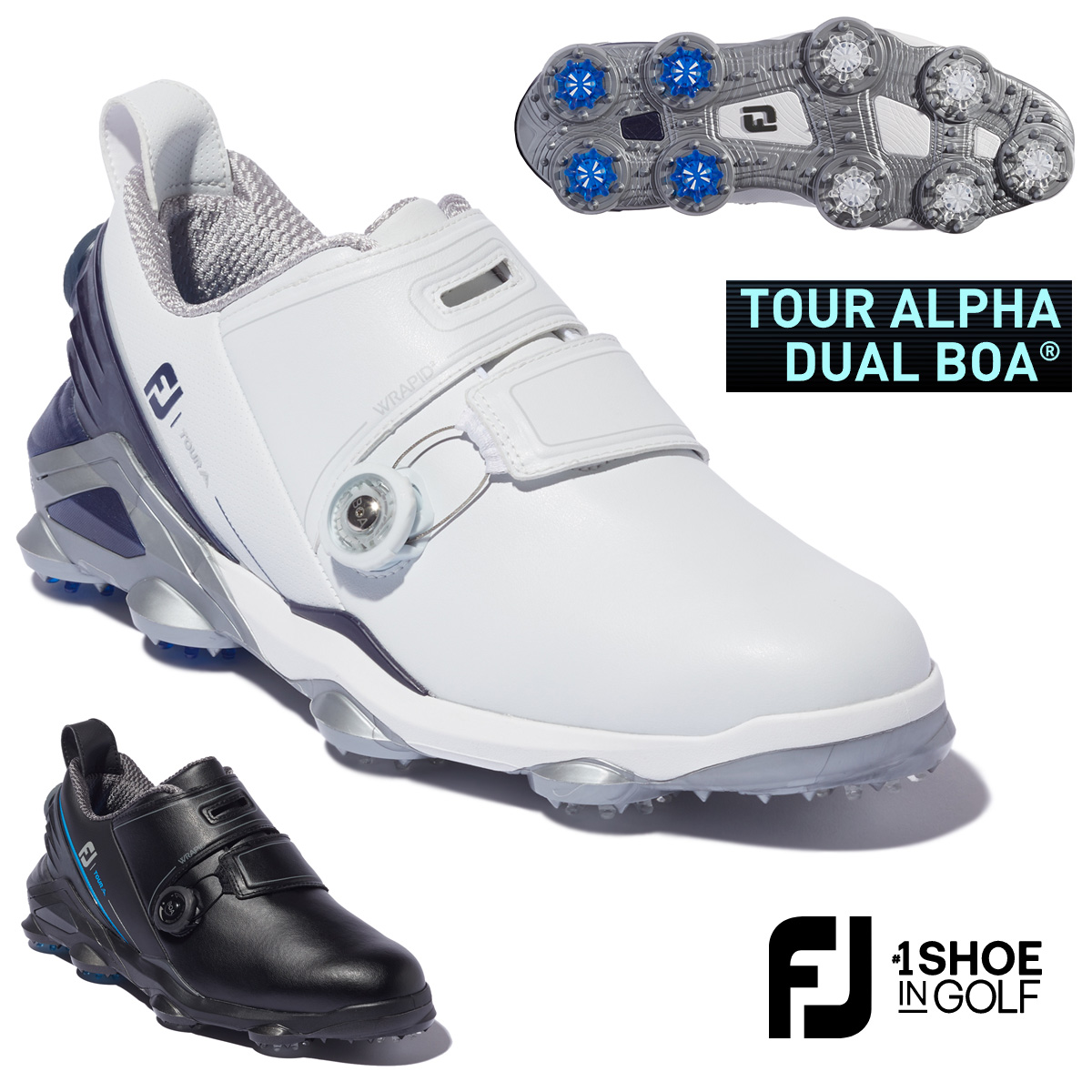 楽天市場】FOOTJOY(フットジョイ)日本正規品 TOUR ALPHA DUAL BOA