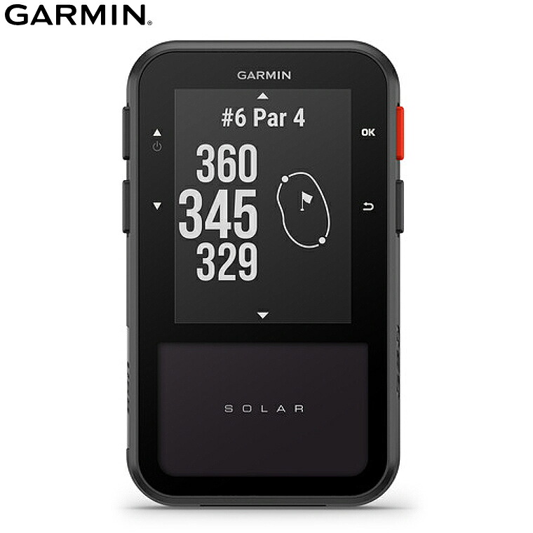 GARMIN ガーミン 正規品 APPROACH G20 Solar アプローチ ハンディ型 GPS ゴルフナビ 「 010-02889-10 」 【当店在庫品】｜ＥＺＡＫＩ　ＮＥＴ　ＧＯＬＦ