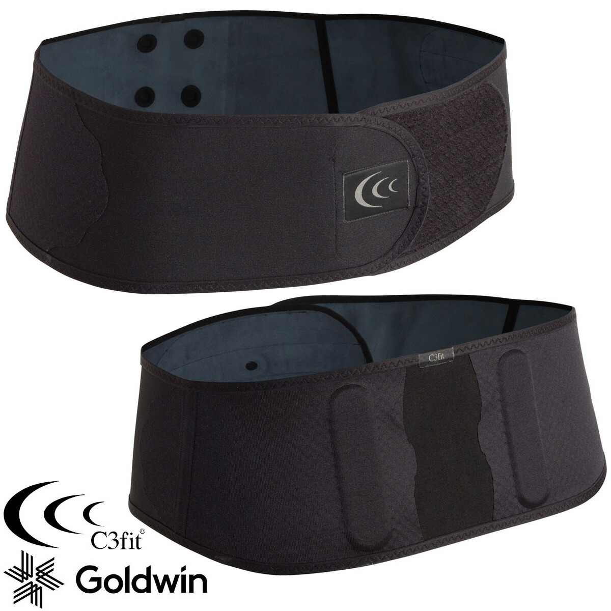 Goldwin GCW04366 ブラック S コンプレッションハーフタイツ 公式