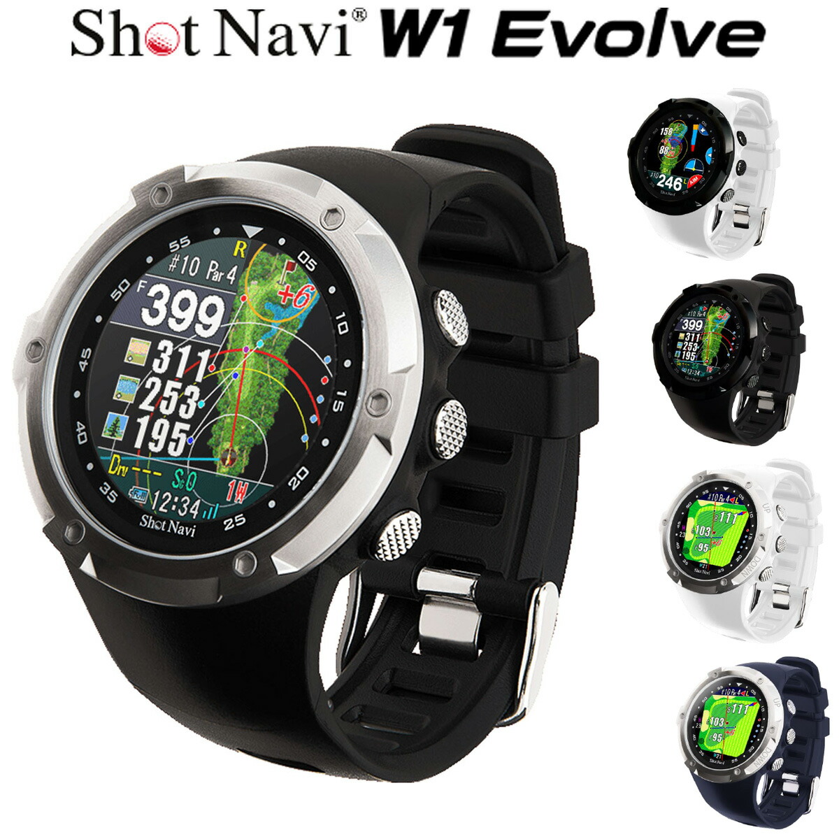 楽天市場】ShotNavi ショットナビ日本正規品 W1 Evolve (エボルブ