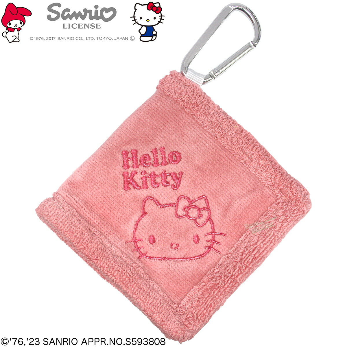 【ブラックフライデー最大6960円OFFクーポン】 SANRIO サンリオ ハローキティ キティ キュートシンプル クリーナータオル S 丸眞 「 3005067900 」 【当店在庫品】画像