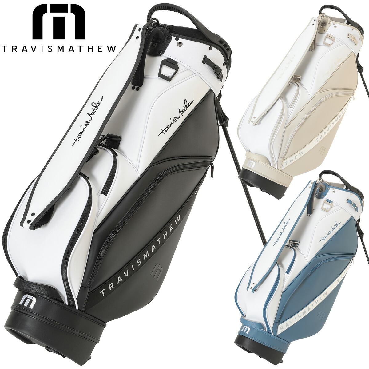 楽天市場】キャディバッグ スタンドキャディバッグ TM CANVAS STAND