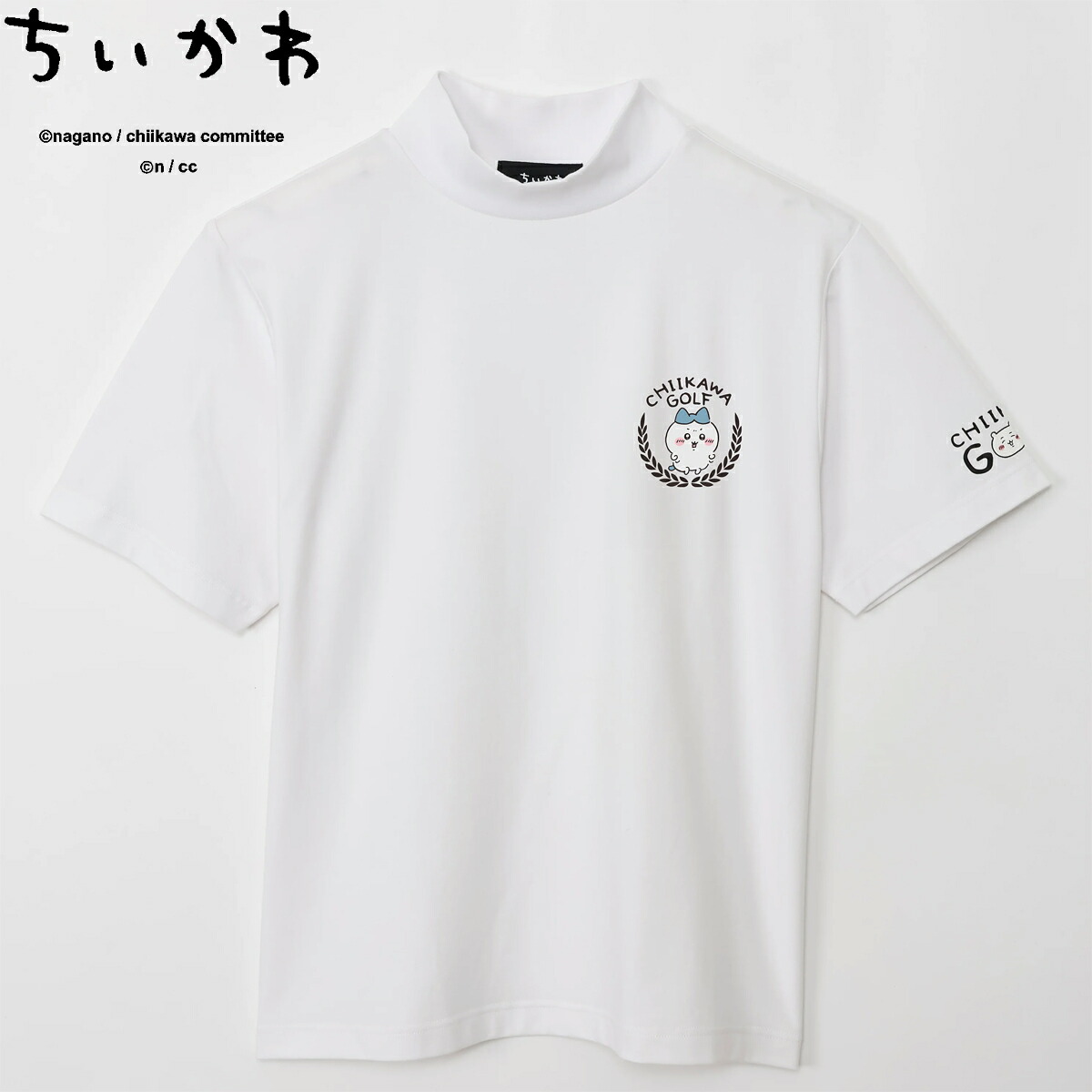 wjk golf モックネック プリント Tシャツ M ホワイト wjk golf モックネック プリント Tシャツ M ホワイト - メルカリ