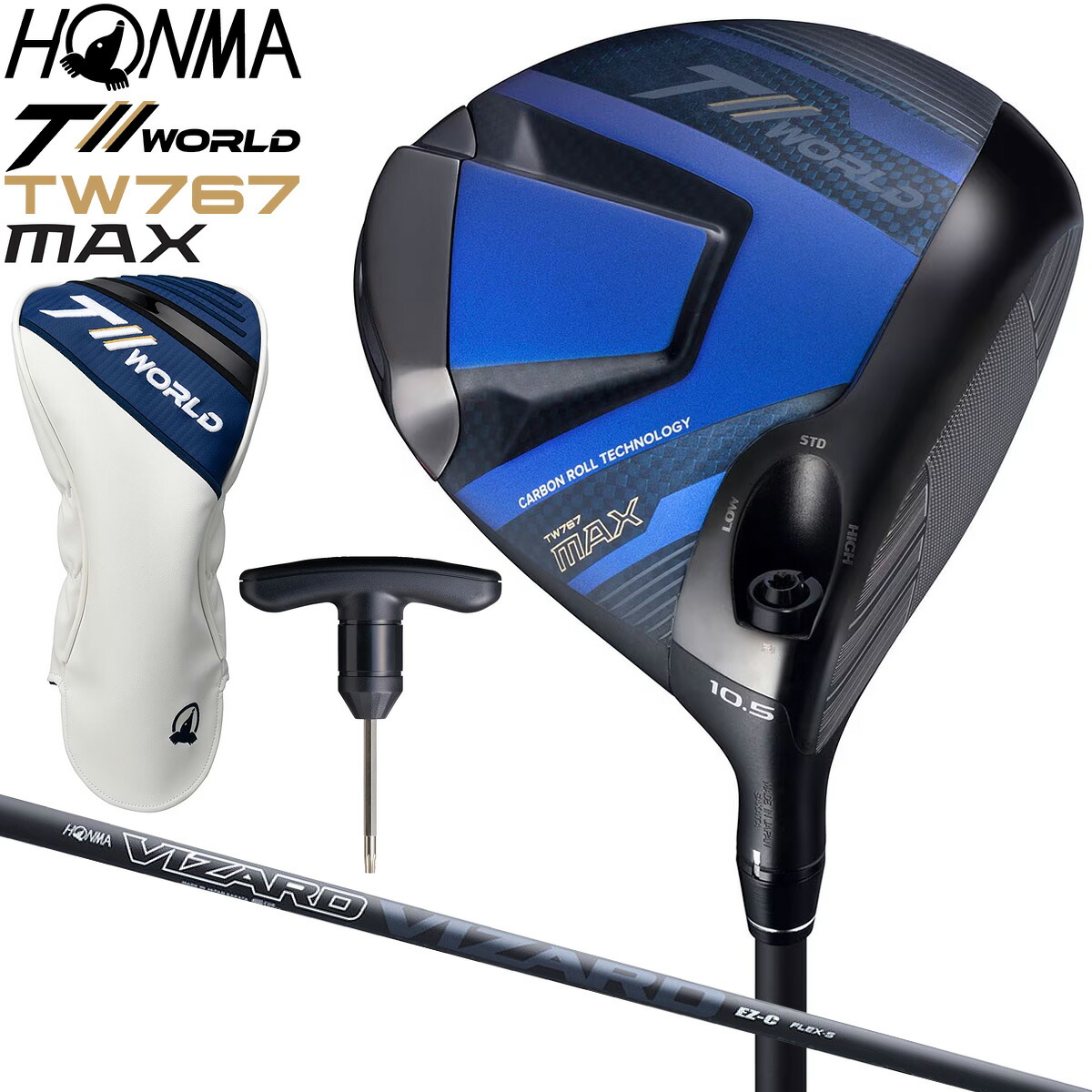 楽天市場】ホンマ HONMA GOLF 本間ゴルフ 正規品 T//WORLD ツアー
