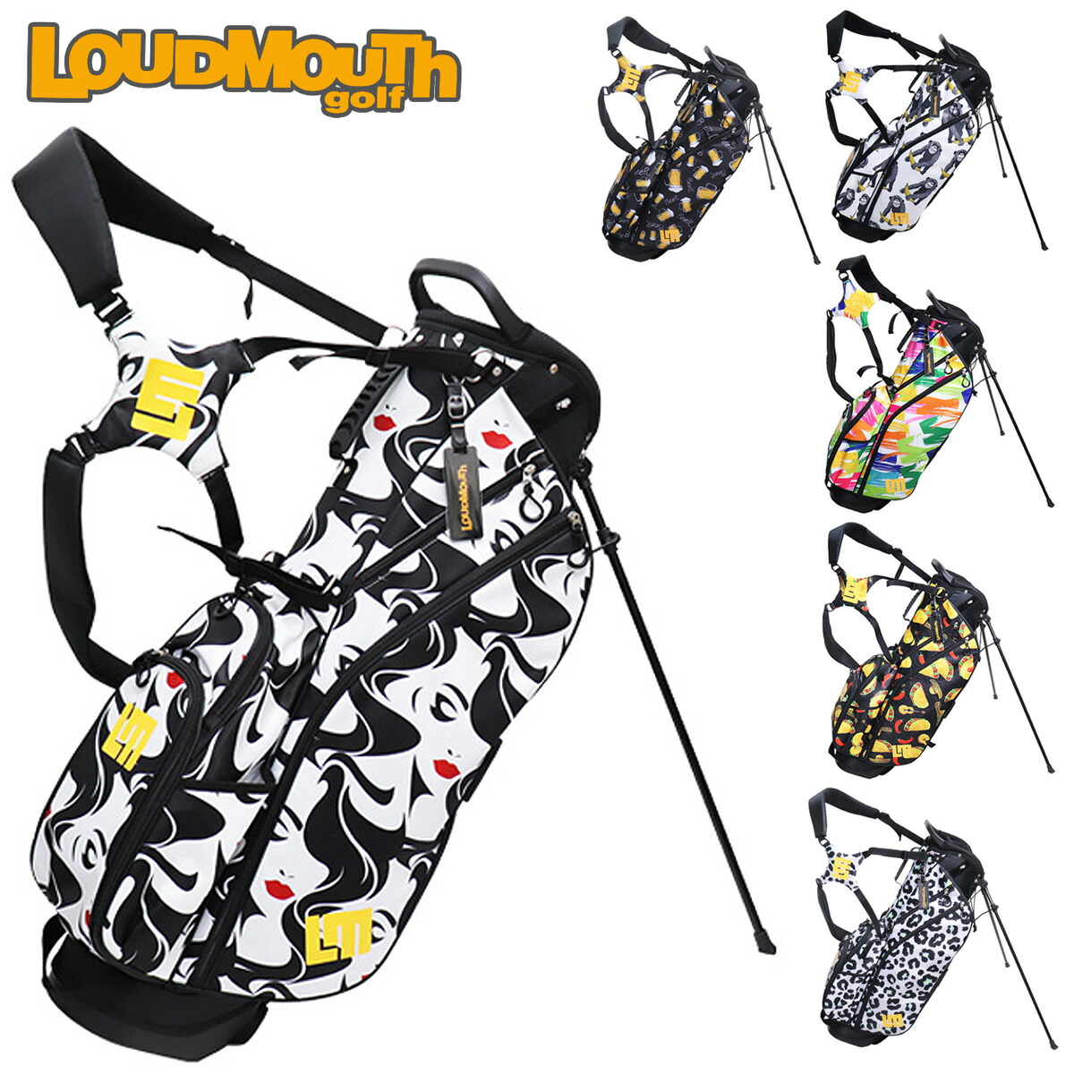 21春夏新色 即納 21新製品 Loudmouth バッグ ケース ラウドマウスゴルフ 日本正規品 Lm Cb0010 Loudmouth ｅｚａｋｉ スタンドバッグ ｇｏｌｆ Golf Golf あす楽対応 ｎｅｔ T ポイント5倍 の