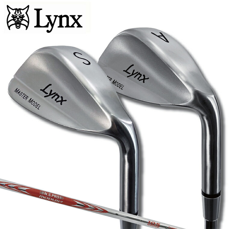 Lynxリンクス正規品MASTERMODELマスターモデル完全復刻ICウェッジNSPROMODUS3105WEDGEスチールシャフト2024モデル【当店在庫品】