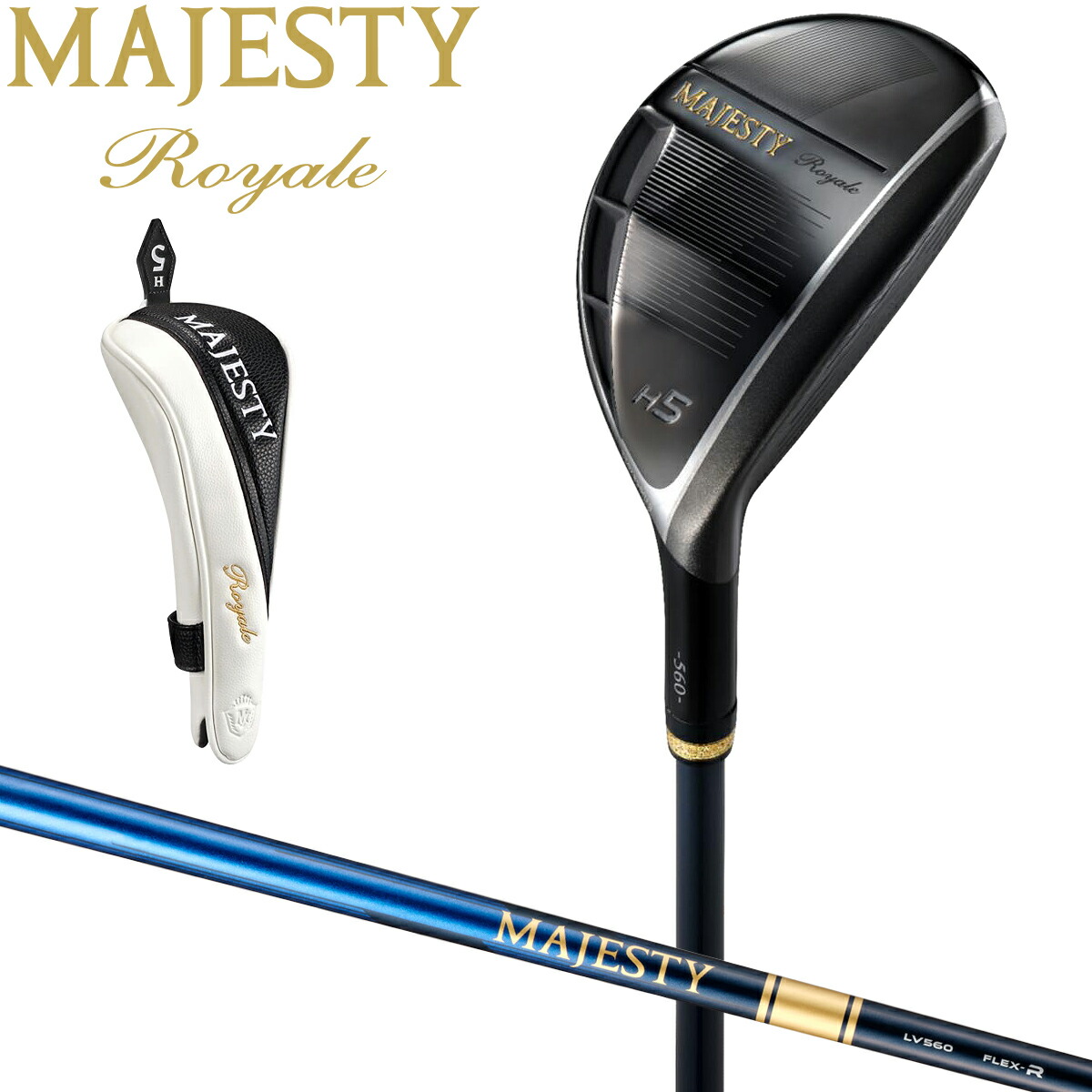 MAJESTY マジェスティ 日本正規品 Royale HYBRID ロイヤル ハイブリッド ユーティリティ MJ Royale LV560B カーボンシャフト 2025モデル|EZAKI NET GOLF