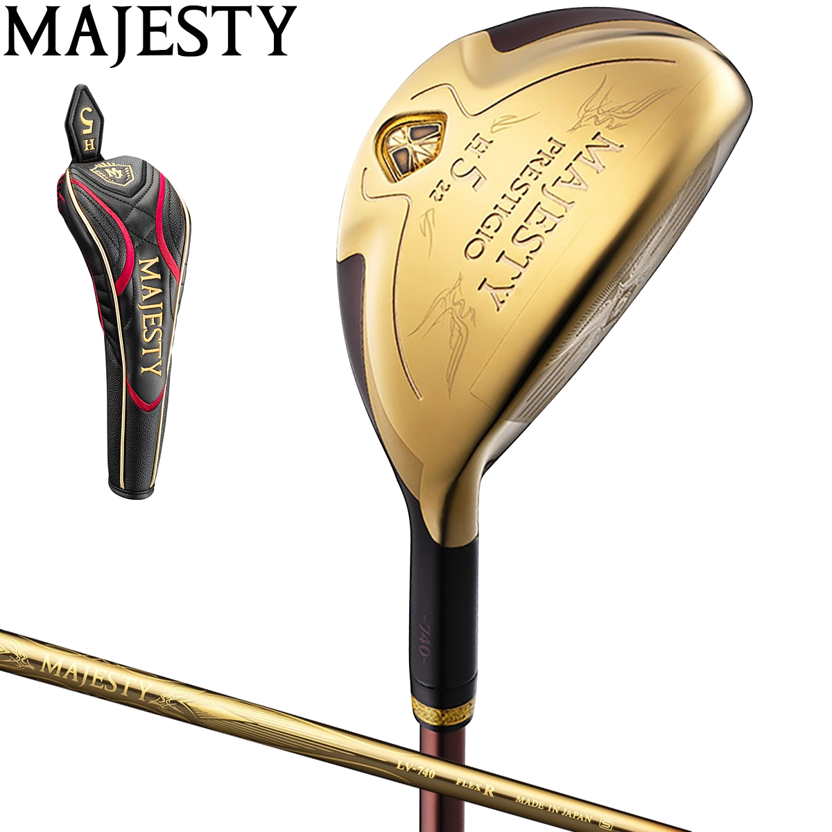 Shinsaku Teiban MAJESTY(マジェスティ)日本正規品 PRESTIGIO XI HYBRID(プレステジオ イレブン ハイブリッド)  MAJESTY LV740 カーボンシャフト 定番商品-css.edu.om