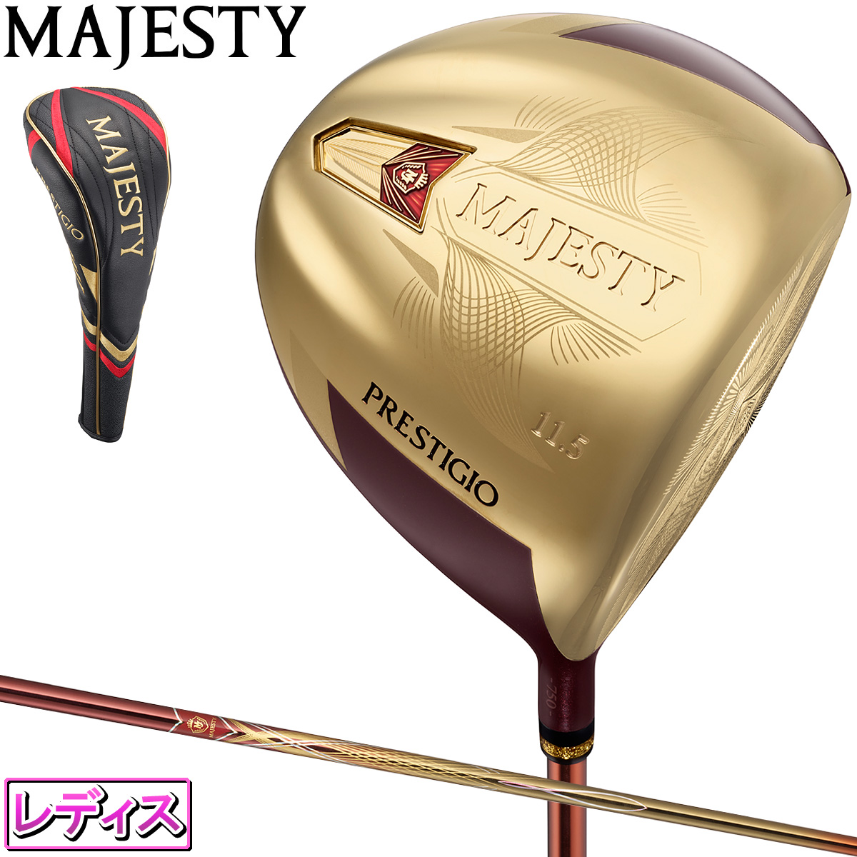 安全Shopping MAJESTY マジェスティ PRESTIGIO XII ladies fairway