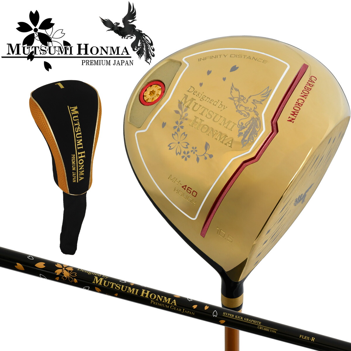 楽天市場】MUTSUMI HONMA ムツミ ホンマ MH460X COMPO チタン