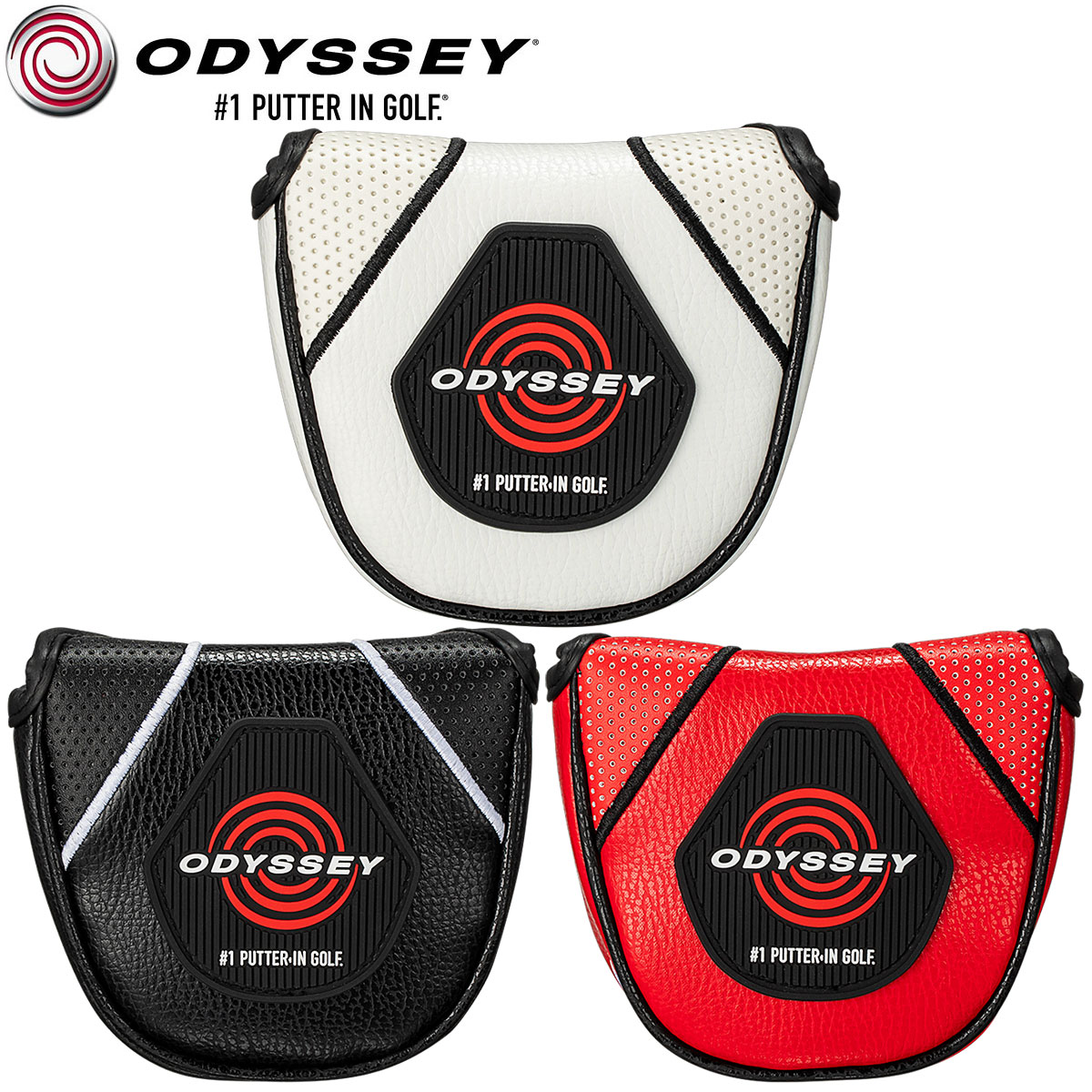 【楽天市場】ODYSSEY オデッセイ 日本正規品 Authentic Mallet Putter Cover 24 JM