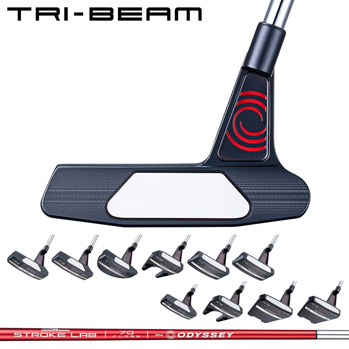 楽天市場】TRI-BEAM パター 「 スーパーストロークグリップ