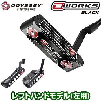BLACK 【あす楽対応】 (オーワークスブラック) パタースーパーストロークPistol GTグリップ※レフトハンドモデル※ 2017モデルオデッセイ日本正規品O−WORKS