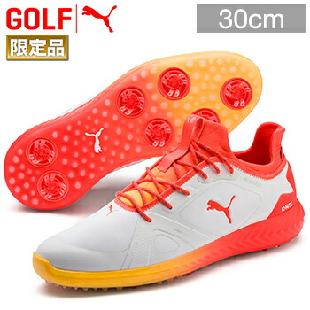 red puma golf shoes