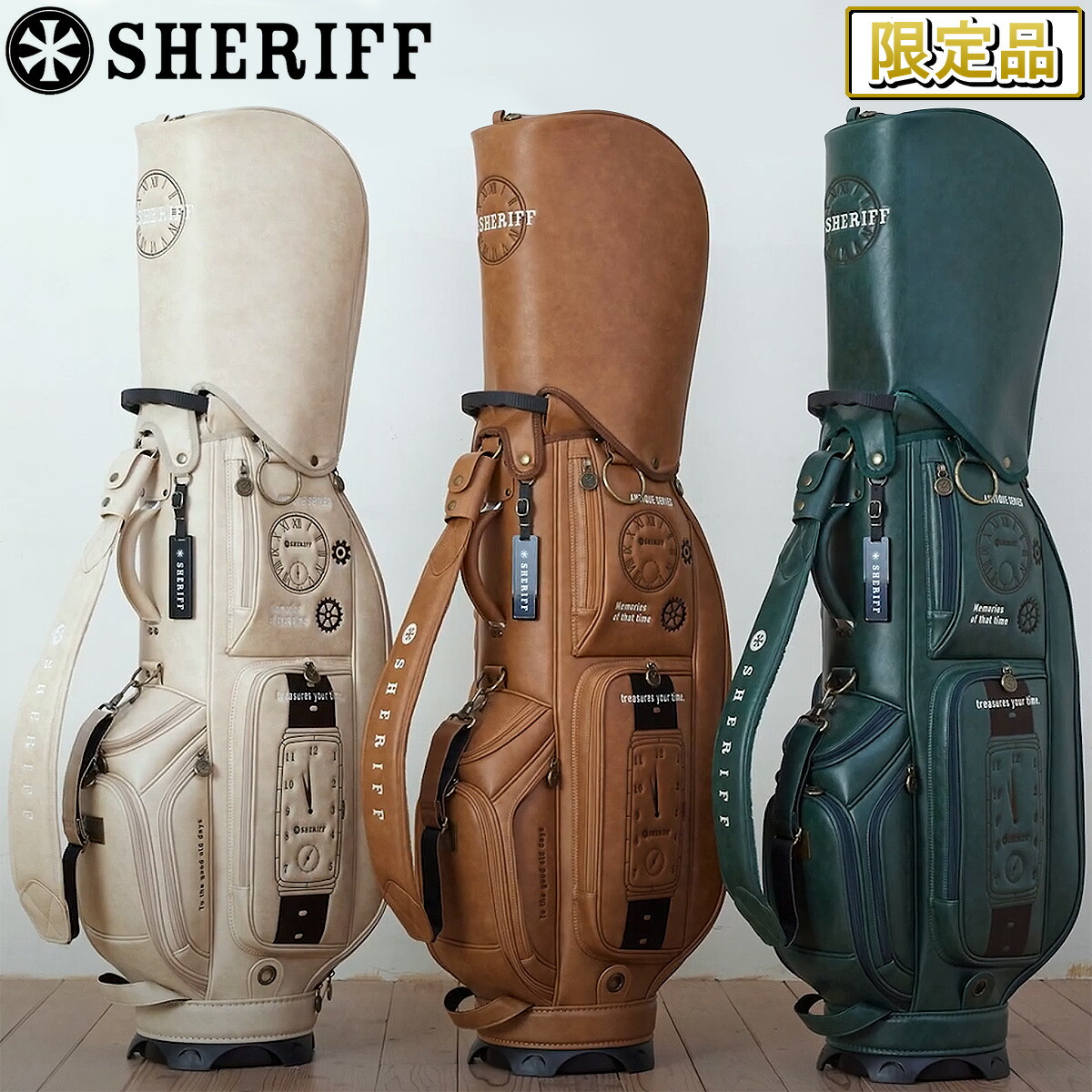 ☆100本限定☆WESTERN SHERIFF ゴルフバッグ 楽天市場】SHERIFF シェリフ SFW-012 ウエスタンシリーズ キャディ