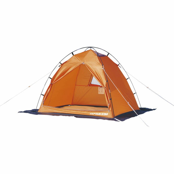 STAG(キャプテンスタッグ) テント CAPTAIN ワカサギテント160〈2人用〉オレンジ：ＥＺＡＫＩ ＮＥＴ ＧＯＬＦ テント·タープ  CAPTAIN