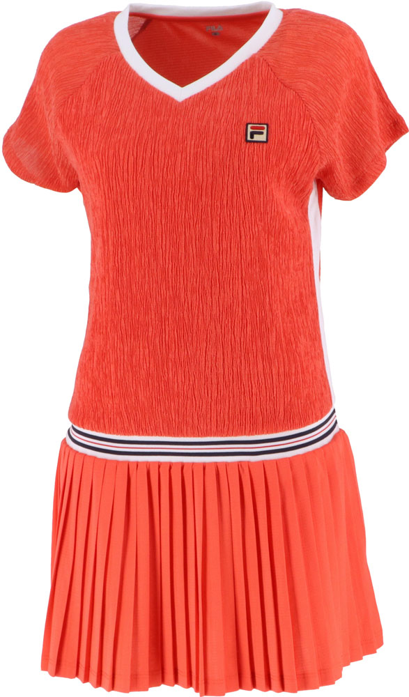 Fila フィラ レディース ワンピース オレンジ Andapt Com