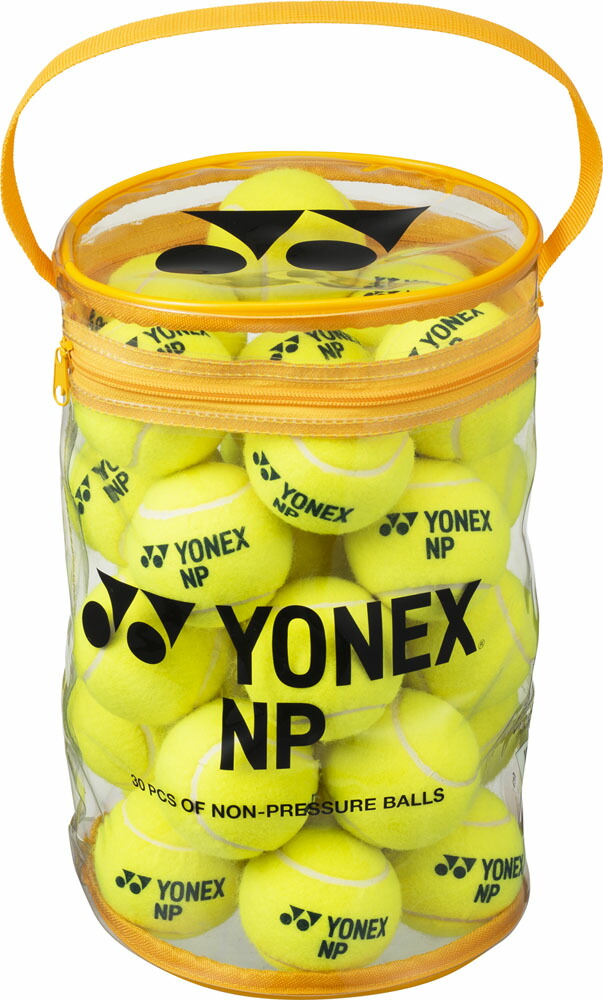 Yonex(ヨネックス) ノンプレッシャーボール 30個入 イエロー