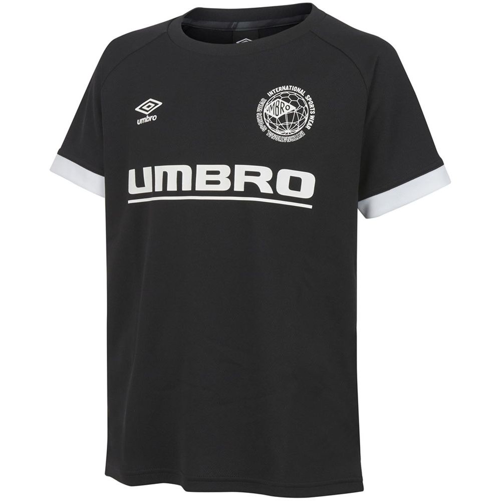 UMBRO アンブロ ジュニア 半袖プラクティスシャツ ブラック 特価