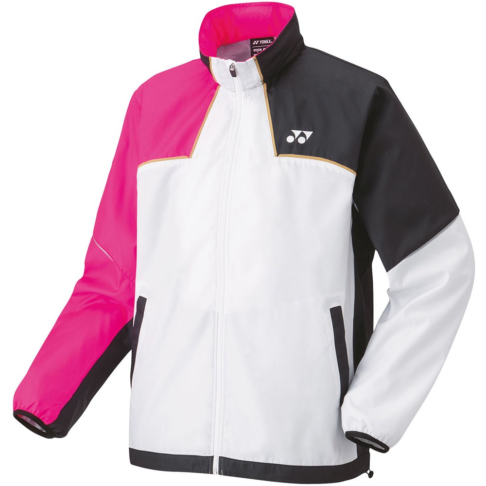 楽天市場】ヨネックス ユニ裏地付ウィンドウォーマーシャツ ホワイト