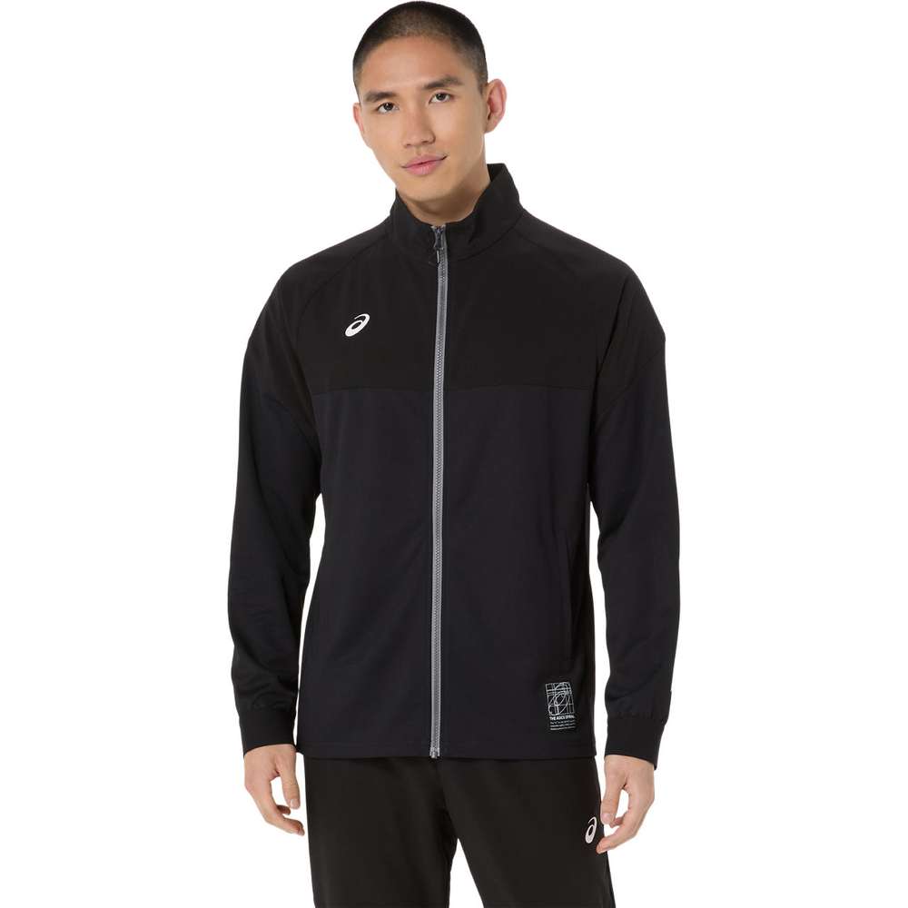 定価税込33000円アシックス　ダブルラッセルハイブリッドジャケット　Lサイズ 定価税込33000円アシックス ダブルラッセルハイブリッド