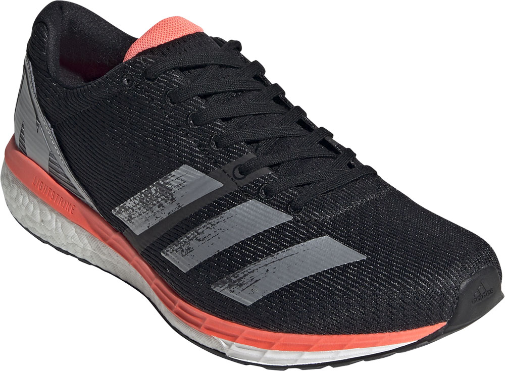 adidas(アディダス)adizeroBoston8WideコアBLK/SLVメタリ