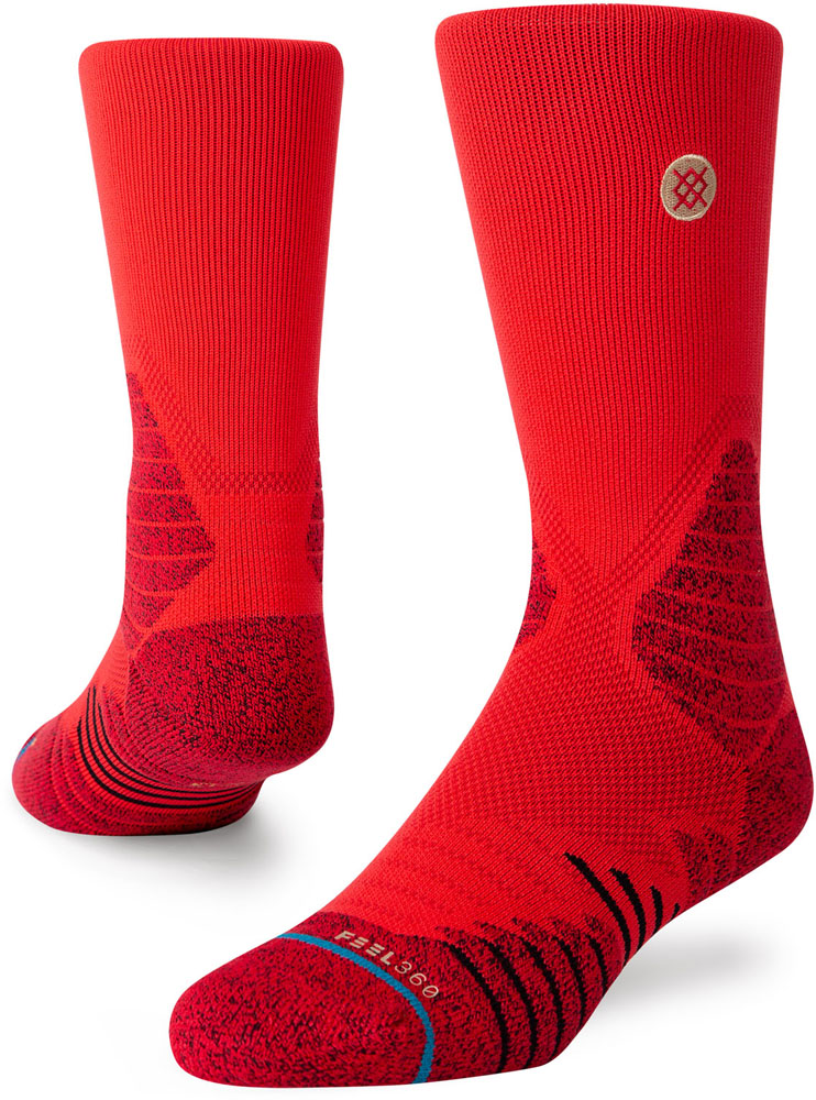 STANCE(スタンス) STANCE ICON HOOPS CREW RED
