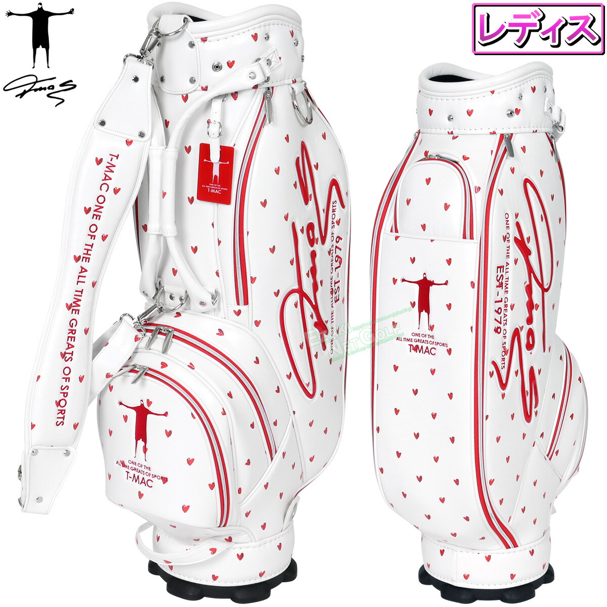 楽天市場 T Mac Golf ティーマックゴルフ 日本正規品 キャディバッグ T64w レディスモデル あす楽対応 ｅｚａｋｉ ｎｅｔ ｇｏｌｆ