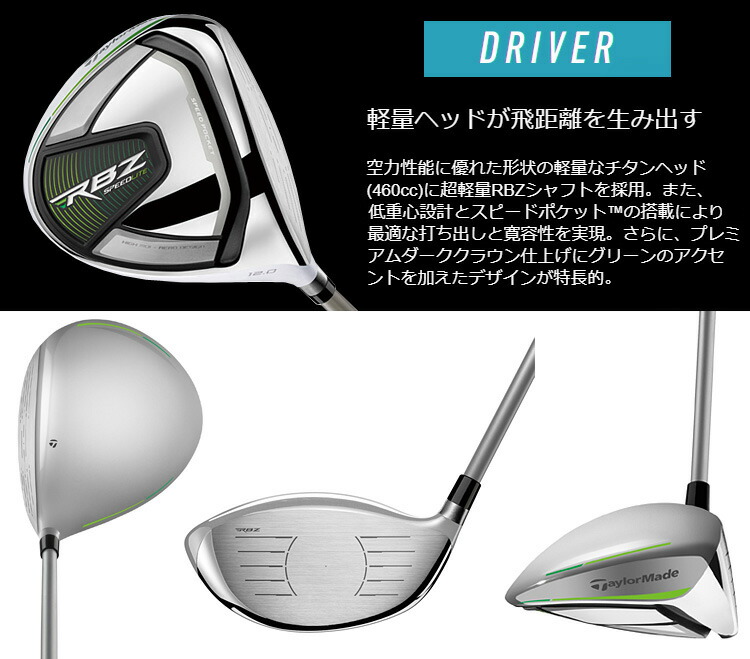 市場 7 テーラーメイド 19 スピードライト 日本正規品 RBZ ロケットボールズ 最大4800円OFF限定クーポン TaylorMade 12:59まで  SPEEDLITE