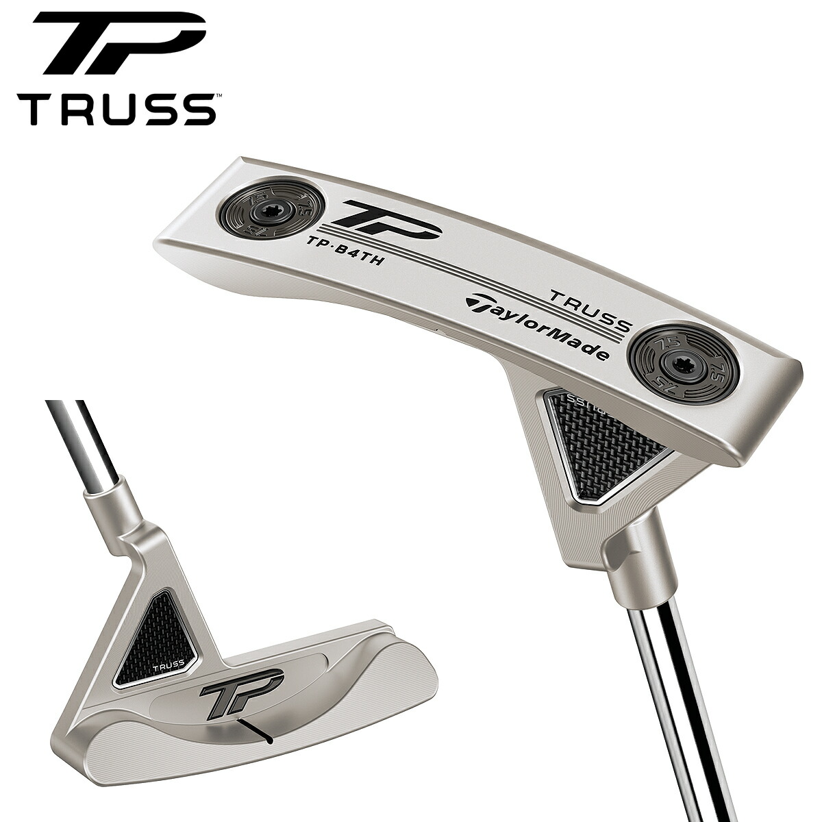 TaylorMade テーラーメイド 日本正規品 TP TRUSS 23 ティーピートラス パター 「 B4TH 」 【当店在庫品】|EZAKI NET GOLF