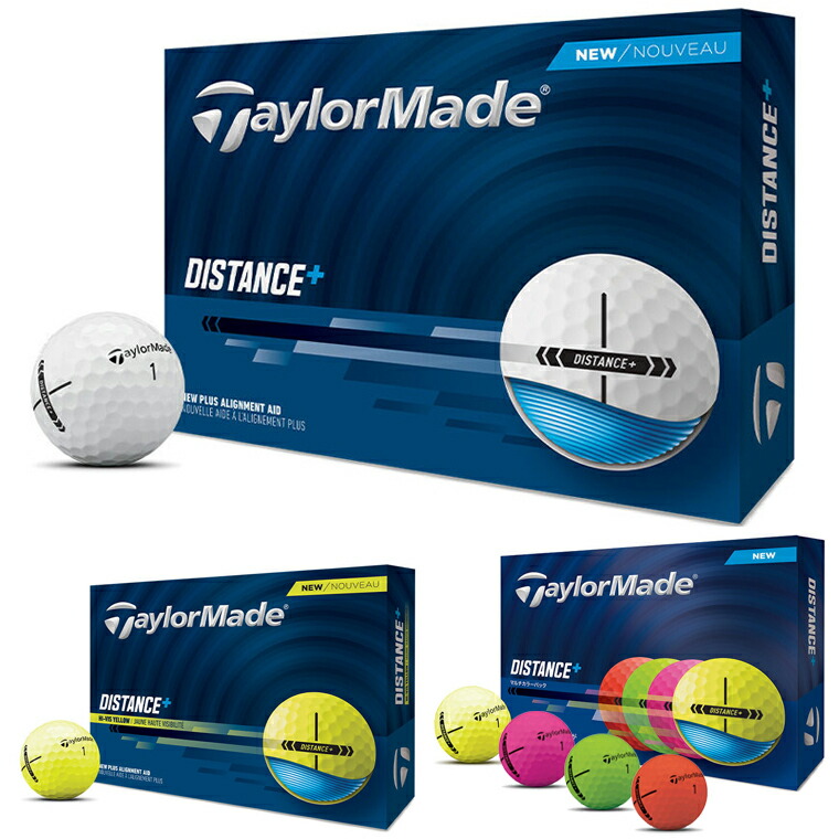 楽天市場】テーラーメイド TMJ25 Distance ＋ 1ダース(12球入