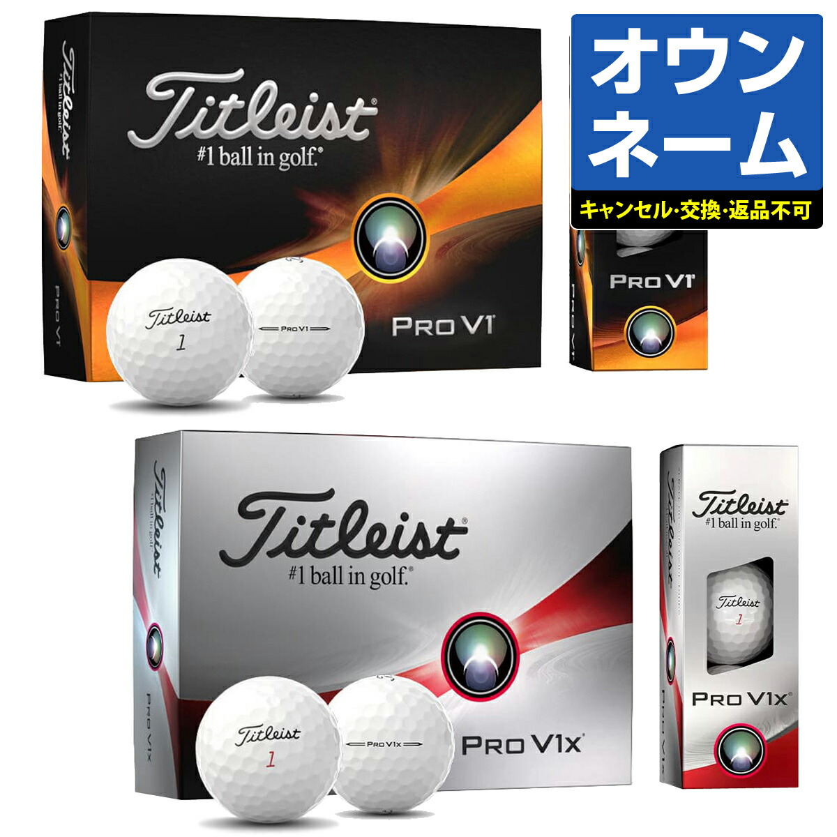 Titleist PRO V1X 白 23年 ロストボール 24球 - その他