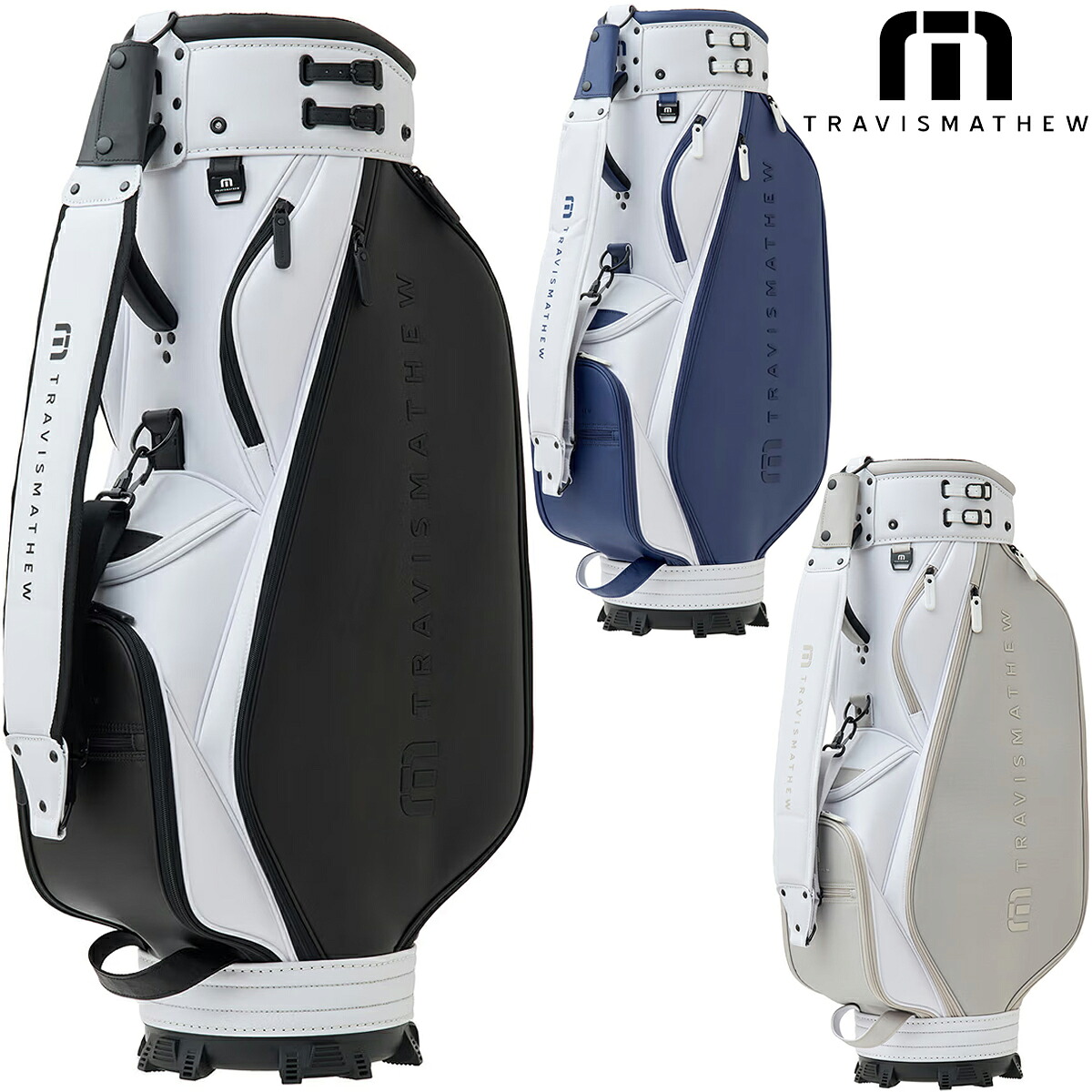 TRAVISMATHEW トラヴィスマシュー 正規品 RTM カートバッグ ゴルフ キャディバッグ 2026新製品 「 7AN901 」 【当店在庫品】｜ＥＺＡＫＩ　ＮＥＴ　ＧＯＬＦ