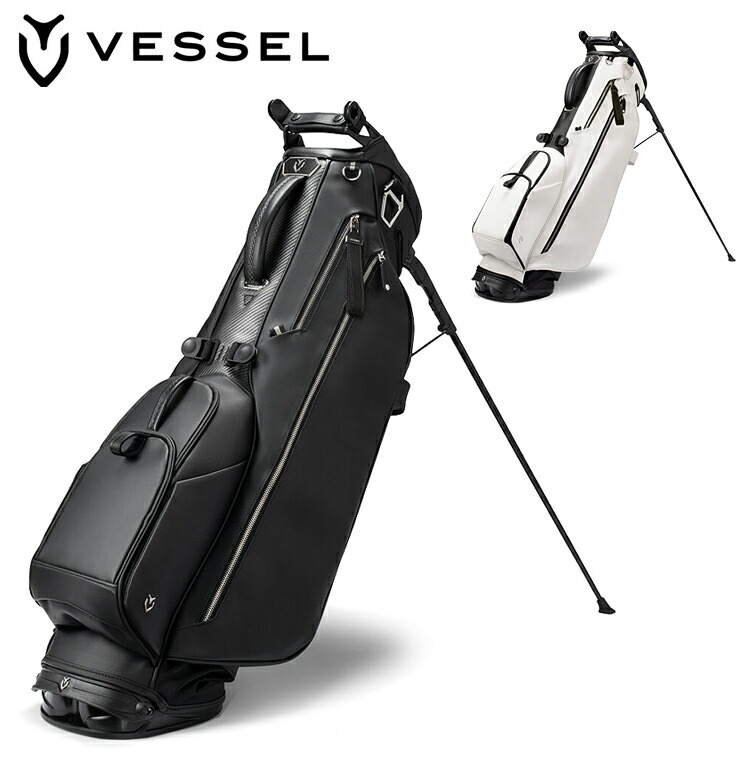 楽天市場】VESSEL Sunday III Leather Stand キャディバッグ
