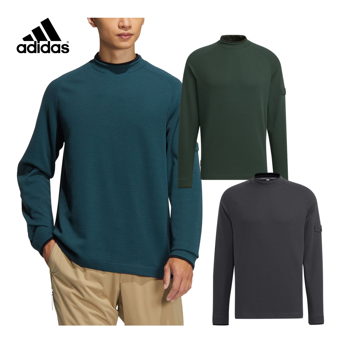 2022秋冬 モックネック adidasゴルフ | uzcharmexpo.uz