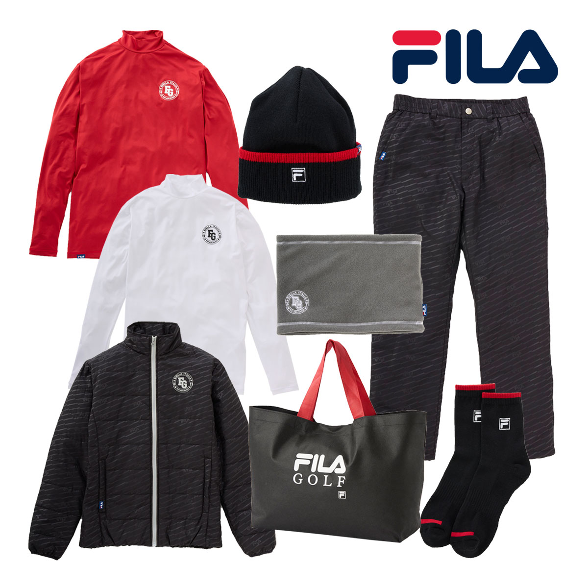 くださいま⓭ 即納 2022年新春福袋 メンズ フィラゴルフ FILA GOLFお