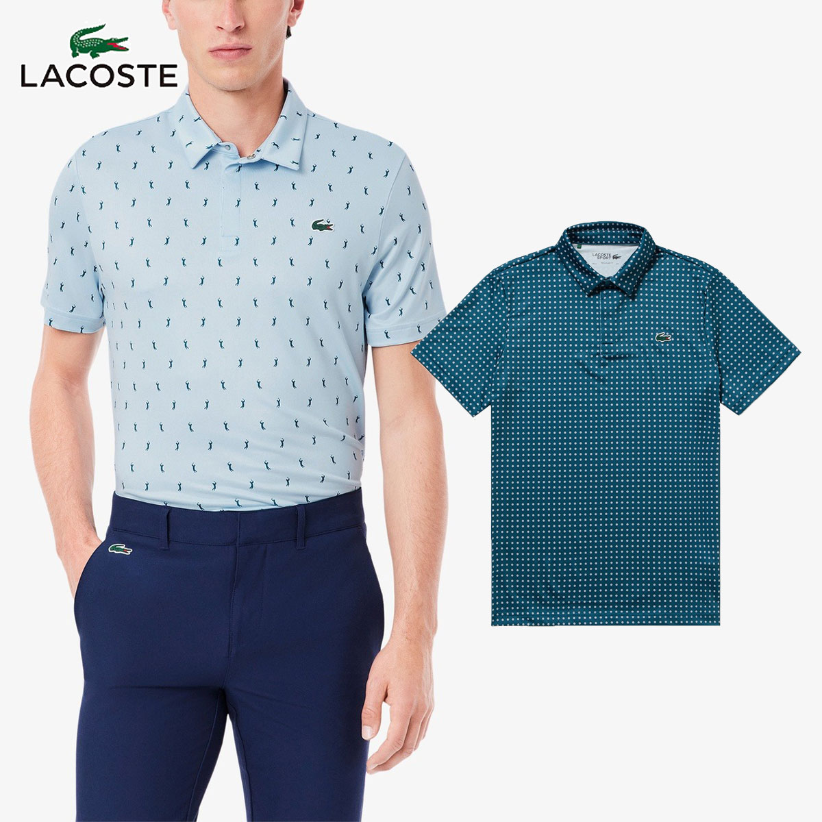 楽天市場】ラコステ LACOSTE ゴルフウエア メンズ 半袖ポロシャツ