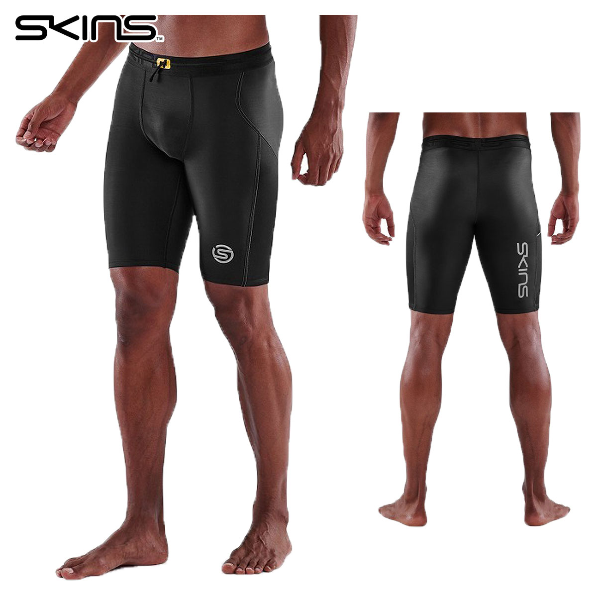 SKINS (スキンズ) SERIES-1 メンズ 中強度着圧 ハーフレングスタイツ 「 18171340 」【当店在庫品】