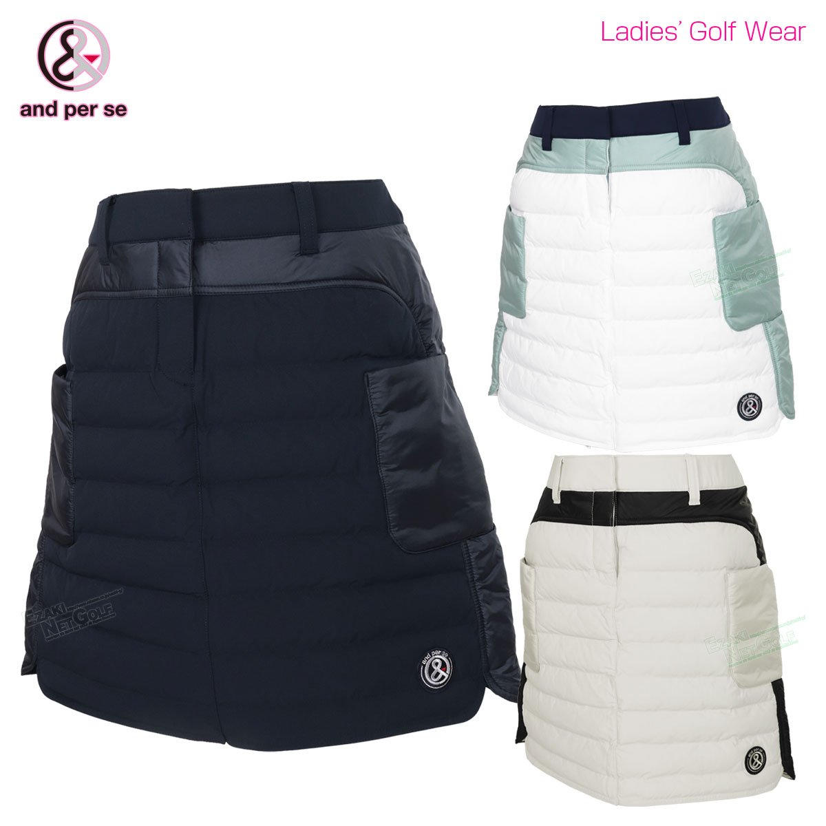 楽天市場】and per se アンパスィ レディース ゴルフウェア