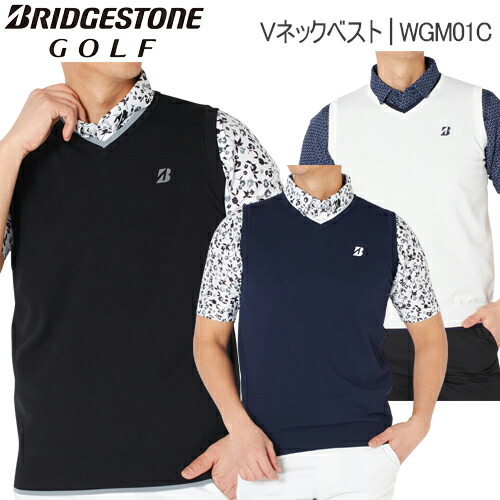 22年春夏モデル30 Offブリヂストンゴルフvネックベストストレッチ機能メンズ ゴルフ ウェア Bridgestone Golf Wgm01c あす楽対応 最安値