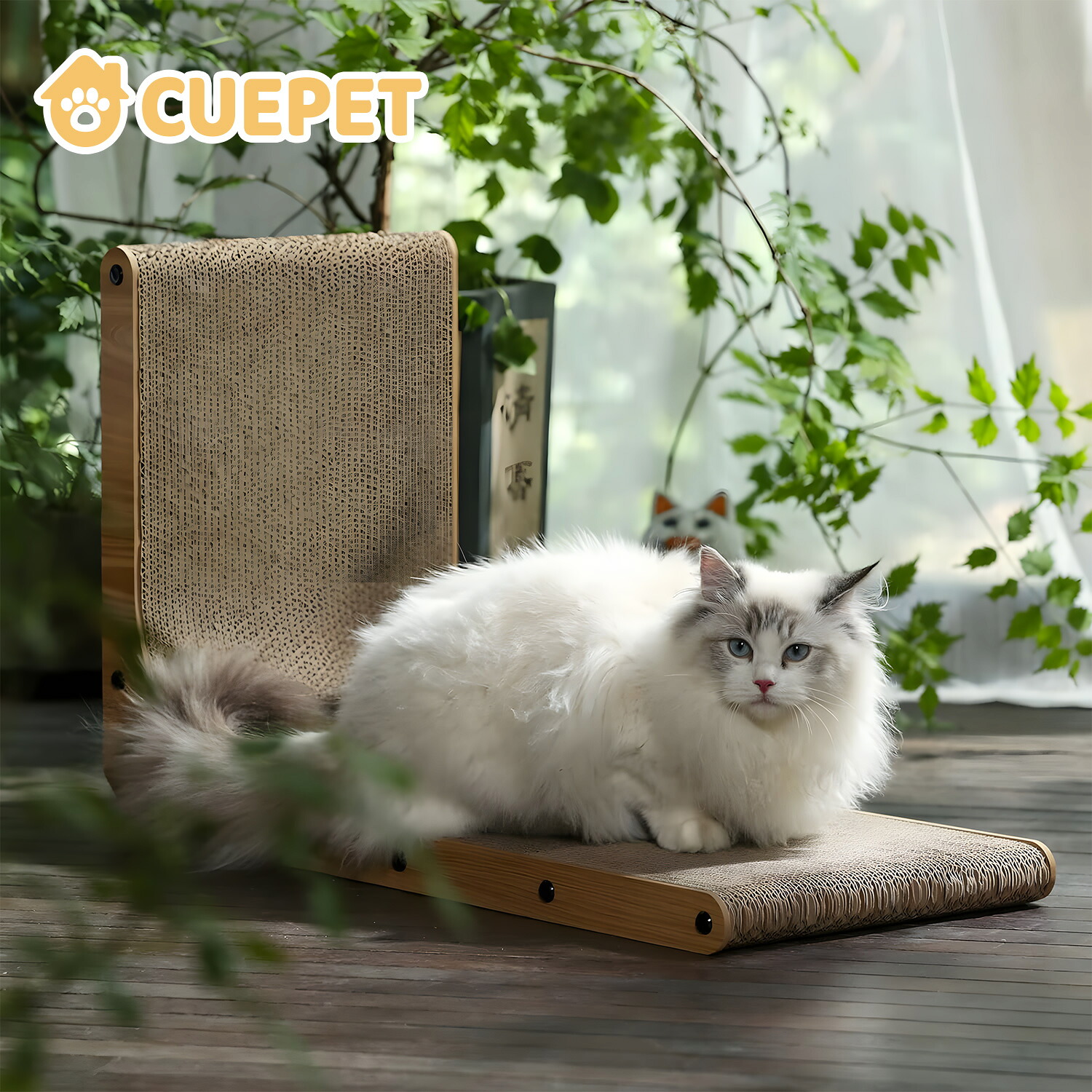 【楽天市場】【高評価多数！購入者満足度抜群】猫 爪研ぎ 爪とぎ つめとぎ 猫用L字型スクラッチャー 猫ダンボール 段ボール おもちゃ付き 猫 ...