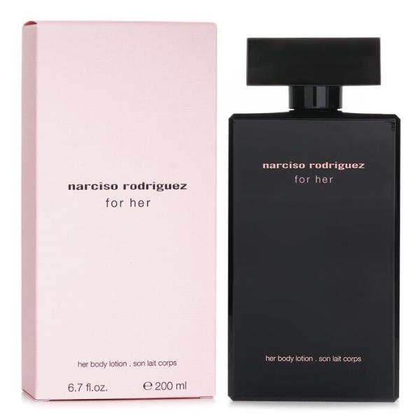 ナルシソロドリゲス フォーハー 上半身ローション剤 200ml 2階建てバス バーム 皮膚軟化剤 【外国で通信販売】