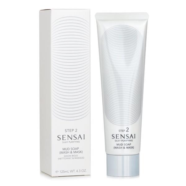 カネボウ セン犀 シルキーピュリファイング マッドソープ 125ml 洗い濯ぎ 人間の顔 クレン??? 【外国で通信販売】