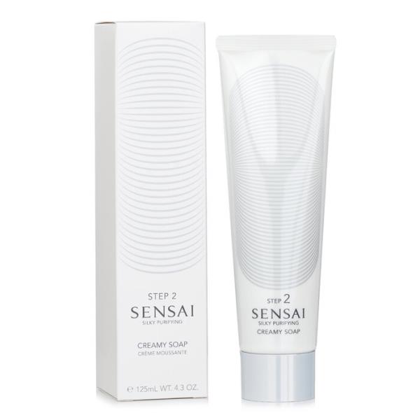 カネボウ セン犀 シルキーピューリファイング クリーミーソープ 125ml 洗い濯ぎ 【外国で通信販売】