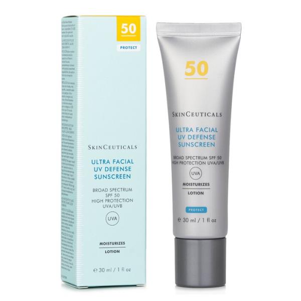 スキンシューティカルズ フェイシャルディフェンス SPF 50 30ml 日焼打ち切り UVA UVB 保湿 人間の顔世話をする 【外国で通信販売】