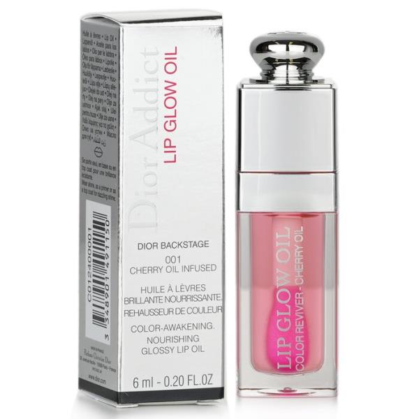 ディオール ディオールアディクト リップグロウオイル 001 pink 6ml 下唇 【外国で通信販売】