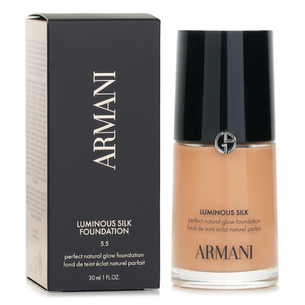 ジョルジオアルマーニ ルミナスシルク ファンデーション 5.5 natural beige 30ml 軍事基地メイク 気違いデ 流動物 【外国で通信販売】
