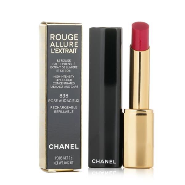 シャネル ルージュアリュール レクストレリップスティック 838 rose audacieux 2g 下唇 【外国で通信販売】