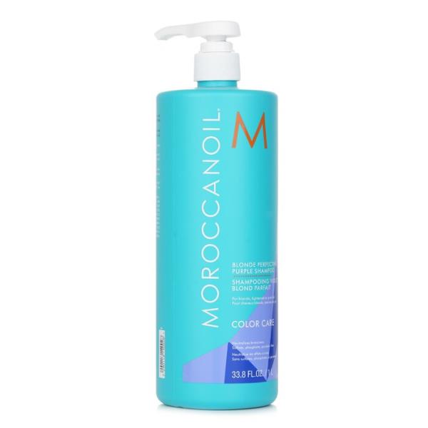 モロッカンオイル ブロンドパーフェクティング シャンプー 1000ml ブロンド グレーヘア 【海外通販】|EZCOSHOP