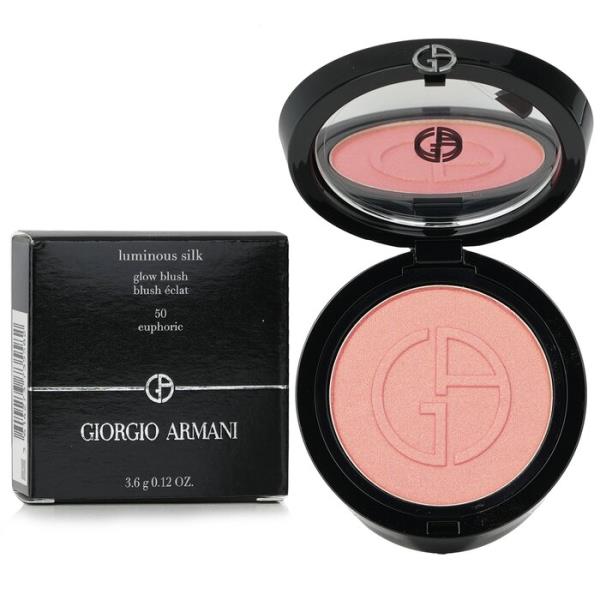 ジョルジオアルマーニ ルミナスシルク グロウブラッシュ 50 shade 3.6g 色つや チーク 人間の顔 メイク繰り上げる 【外国で通信販売】